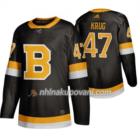 Boston Bruins Dresy Torey Krug 47 Adidas 2019-2020 Černá Authentic - Pánské Boston Bruins Dresy Torey Krug 47 Adidas 2019-2020 Černá Authentic - Pánské